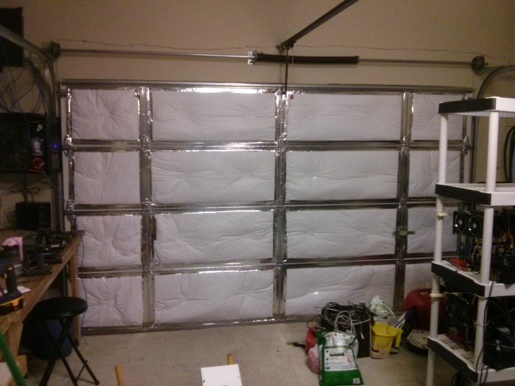 Insulate your garage for mining rig